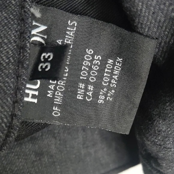 Hudson Jeans Men's Black Denim Pants - Picture 6 of 8